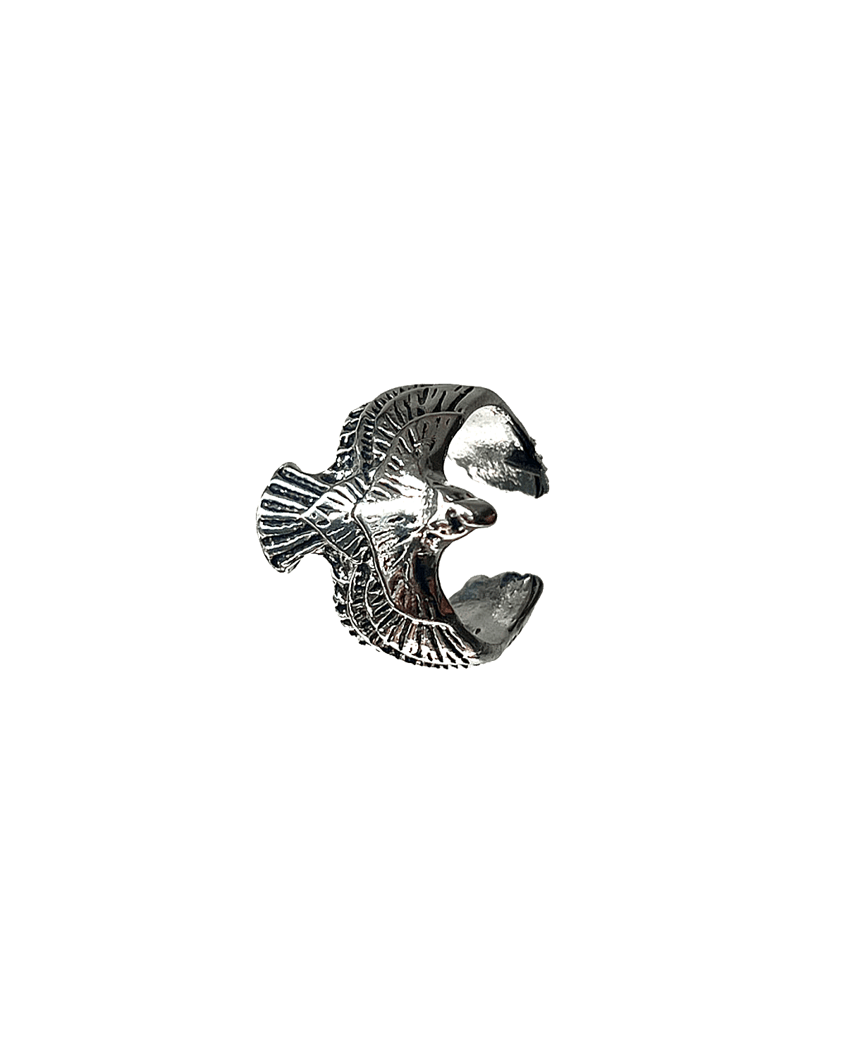 Chrome Eagle Ring